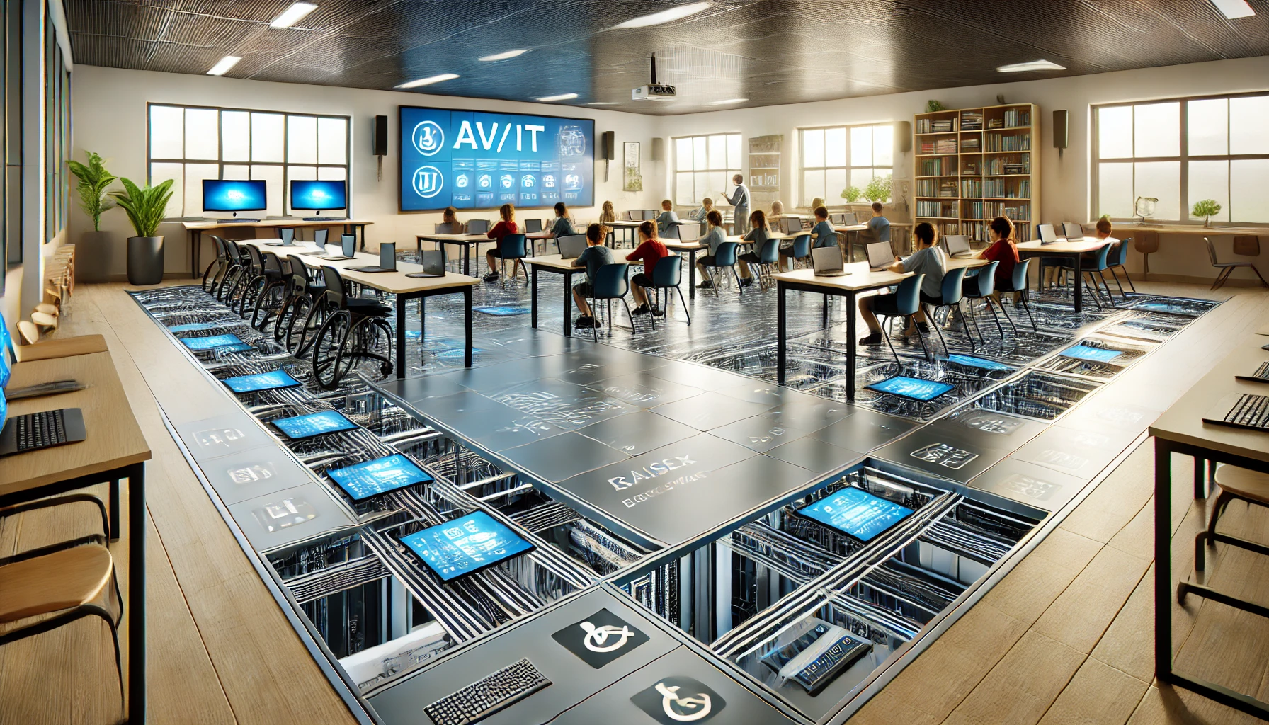 How Access Flooring Helps Schools Meet the New Classroom Technology ...