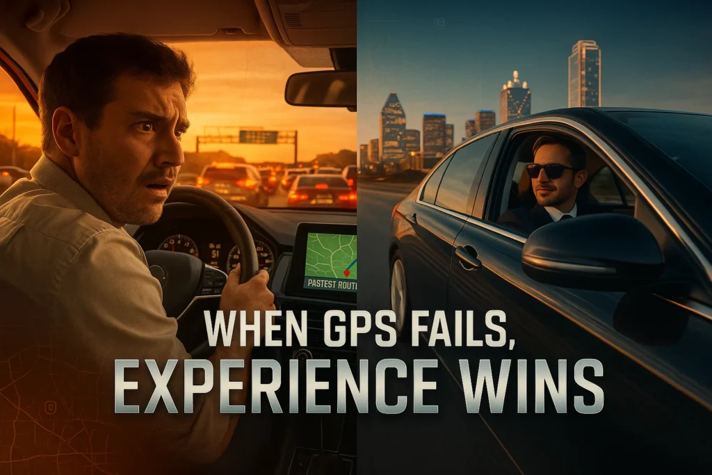 Why Professional Chauffeurs Beat GPS: The Local Knowledge Advantage in Dallas