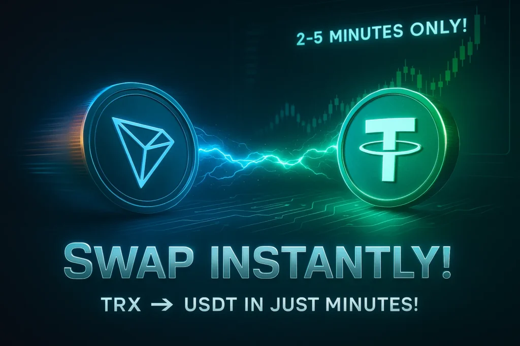 Swapter TRX to USDT Exchange: Lightning-Fast TRON Swaps Made Simple
