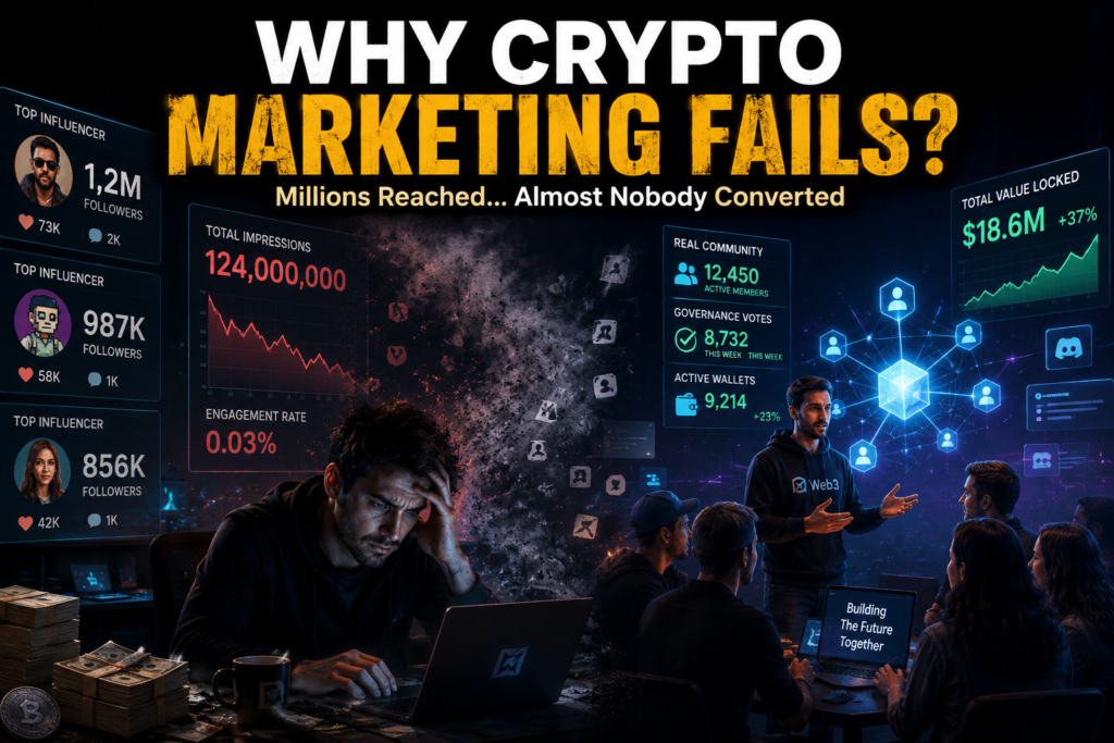 Why Most Crypto Projects Are Getting Influencer Marketing Completely Wrong