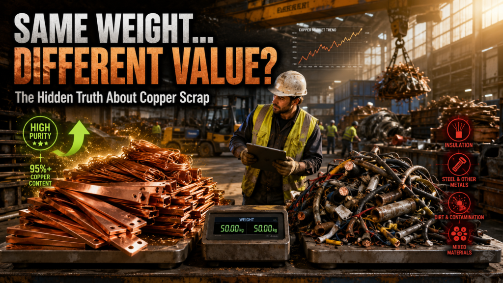 From Cables to Busbars: How Copper Content Shapes Recycling Value
